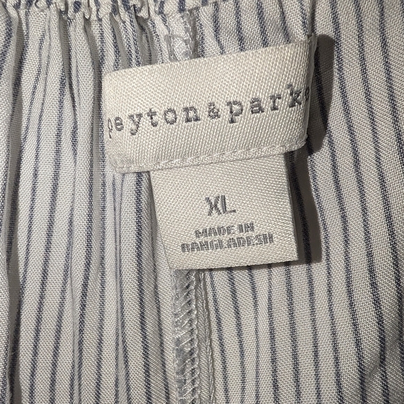 Peyton Parker Striped Off-Shoulder Dress - Picture 3 of 3